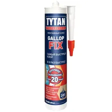 Клей герметик белый 290мл TYTAN Professional Gallop Fix