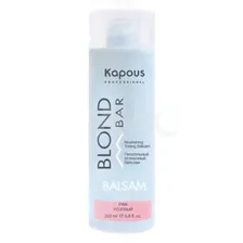 Бальзам оттеночный Kapous Professional Blond Bar Питательный (200 мл)