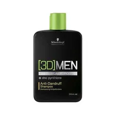 Шампунь Schwarzkopf Professional 3D Men для всех типов волос против перхоти 250 мл
