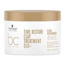 Глиняная маска Bonacure Q10 Time Restore от Schwarzkopf Professional Treatment 500 мл.