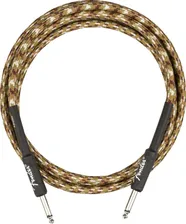 FENDER Professional Series Instrument Cable Straight/Straight 10" Desert Camo