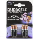 Батарейки Duracell ААA/LR03-4BL Professional бл/4