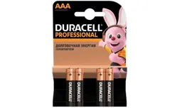 Элемент питания Duracell LR03-4BL Professional