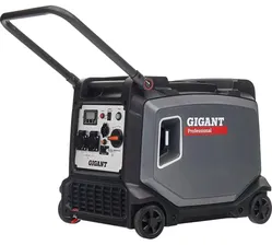 Инверторный генератор Gigant Professional 3,8 кВт, эл.стартер, дисплей, колёса и ручки GPIGL-3800E