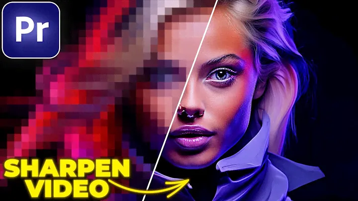 How to SHARPEN a VIDEO in Premiere Pro
