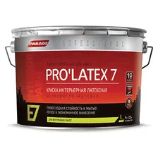 Краска интерьерная Parade Professional E7 ProLatex 7 база A 9 л
