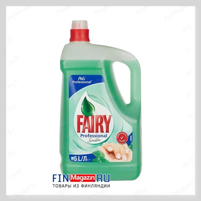 Средство для мытья посуды Fairy Professional Sensitive 5 л-0