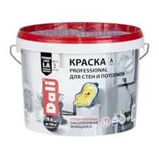 Краска интерьерная для стен и потолков Dali Professional / Дали Профессионал