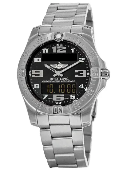 Breitling Professional Aerospace Evo Titanium Black Dial Men's Watch E7936310/BC27-152E E79363101B1E1 (lpn8827277)