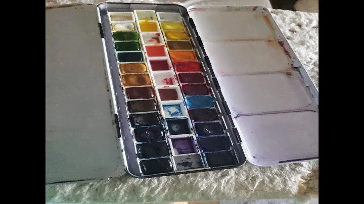 Winsor & Newton Professional Water Colour Lightweight Metal Box, 24 Half Pans Amazon Review