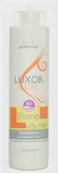 ELEA PROFESSIONAL, LUXOR, CURL, Шампунь для кудрявых волос бессульфатный, 300мл-0
