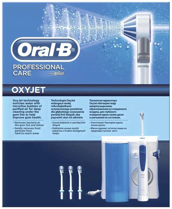 Система для ухода за полостью рта Ирригатор Oral-B Professional Care Oxyjet MD20-1