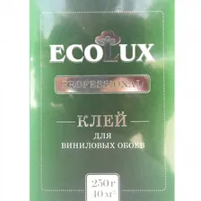 Клей обойный для виниловых обоев ECOLUX Professional 500г
