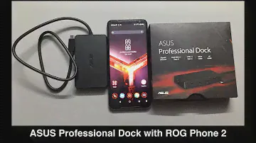 ASUS Professional Dock with ROG Phone 2