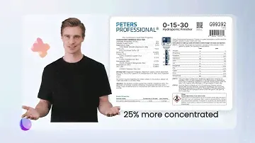 Peters® Professional Hydroponic Finisher 0-15-30 Canna+ Fertilizer Program