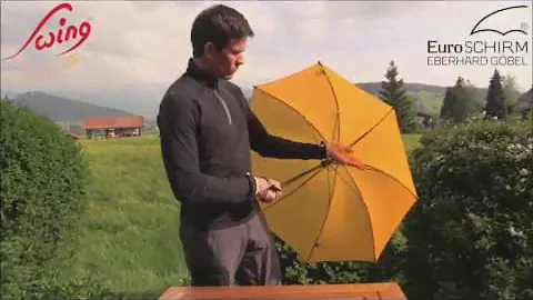euroSCHIRM Swing Flashlight Umbrella @ Campmor