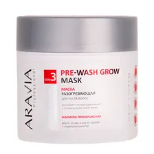 ARAVIA Professional В013, Маска разогревающая для роста волос Pre-Wash Grow, 300 мл