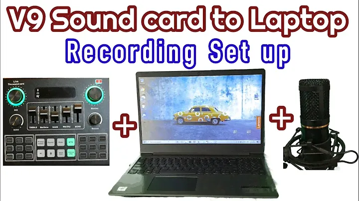 V9 Sound card to Computer (laptop/desktop) Recording Set up - ENGLISH