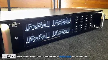 #unboxing MReMCEE K-8008 PROFESSIONAL CONFERENCE WIRELESS MICROPHONE