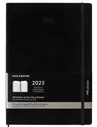 Еженедельник Moleskine Professional 2023 (верт.), A4 (21x30 см), черный
