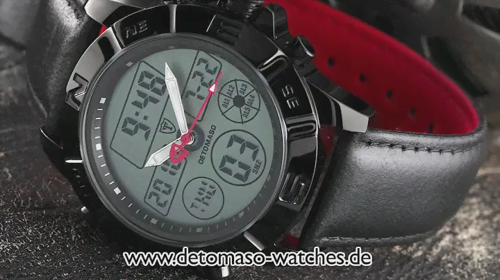 DETOMASO Modell Digital/Analog Black