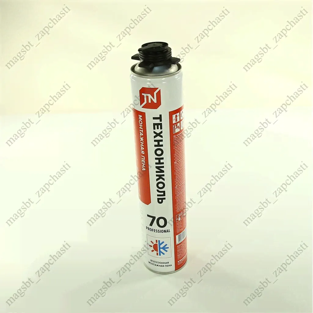 Пена монтажная 890 мл ТЕХНОНИКОЛЬ 70 PROFESSIONAL всесезонная-0