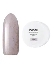 Моделирующий УФ-гель RuNail Professional с хлопьями Юки Builder Uv Gel Yuki №8557 15 г