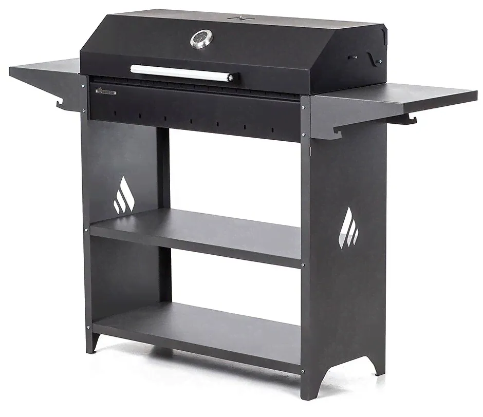 Угольный гриль Gratar Professional Standart BBQ, черный/серый