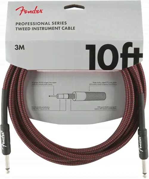 FENDER Professional Series - Гитарный кабель 3м-0