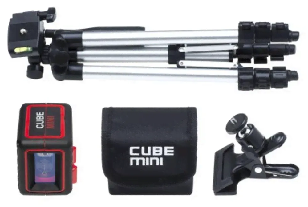 Нивелир (уровень) лазерный ADA CUBE MINI Professional Edition + штатив