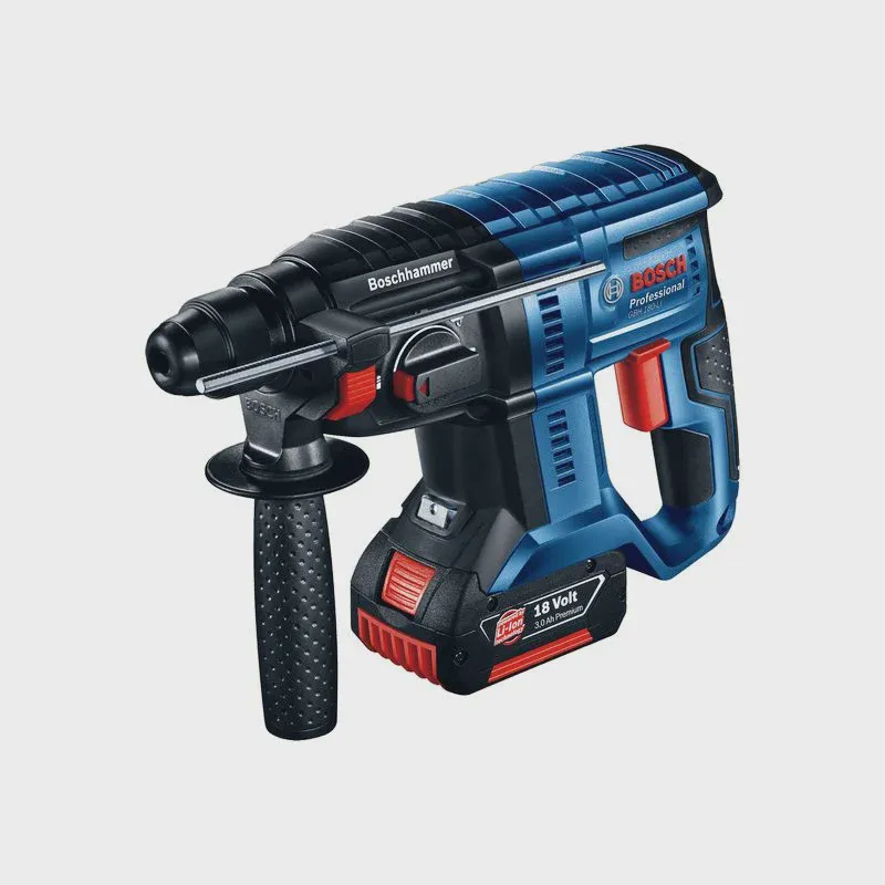 Bosch GBH 180-LI Professional аккумуляторный перфоратор SDS-plus (2 x 4 Ач, ЗУ), 0611911023
