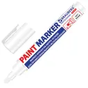 Маркер-краска Brauberg Professional plus extra "Paint marker", белый, круглый 6 мм, нитро-основа