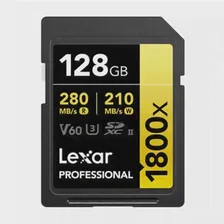 Карта памяти 128GB Lexar SDXC Professional UHS-II (270/180MB/s) U3 V60 (LSD1800128G-BNNNG)