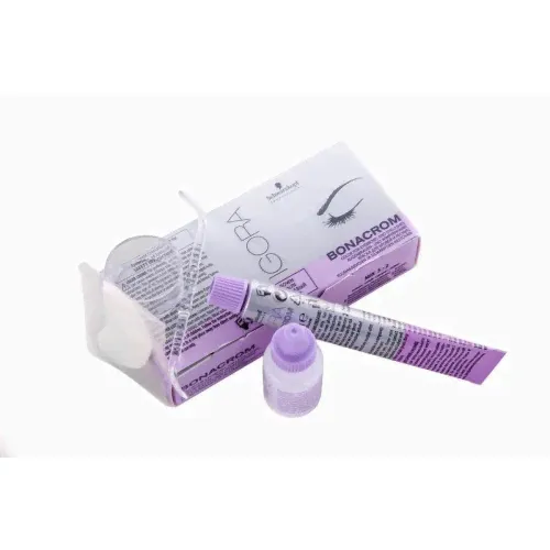 Schwarzkopf Professional Bonacrom Black (Черная) краска для бровей и ресниц-0