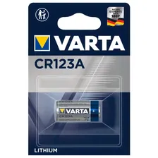 Батарейка CR123A/123/CR123/CR17345 Varta Professional (упаковка 1шт) 06205301401
