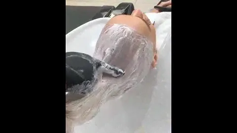 Blonde Transformation Using Mounir Products