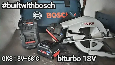 ✅La MEJOR Sierra circular GKS 18V-68 C BITURBO bosch Profesional. Unboxing