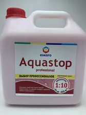 Грунт-концентрат Eskaro Aquastop Professional для наружных и внутренних работ 1 л