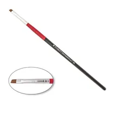 Кисть для геля Starlet Professional № 3, скошенная, искусственный ворс