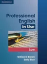 Professional English in Use Law with answers