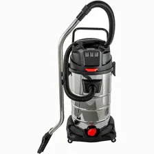 Пылесос для сухой и влажной уборки Gigant Professional 3 турбины, 3000 Вт, 80 л GMI-01 черный, серебристый, черный