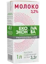 Молоко ультрапастеризованное Professional Line ЭкоНива 3.2%, 1 л (12 штук)