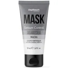 depiltouch professional маска себорегулирующая для лица для кожи склонной к жирности sebum control mask
