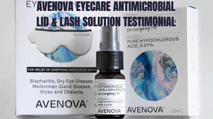 Avenova Eyecare Antimicrobial Lid & Lash Solution Review