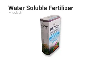 Peters Professional Water Soluble Fertilizer