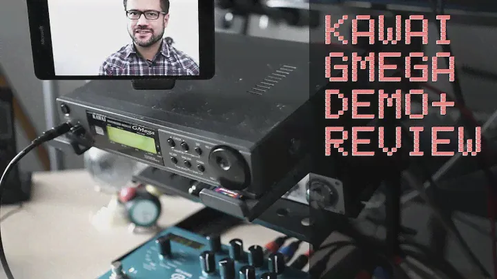 KAWAI GMega MIDI Expander Synthesizer Demo, Review, sound programming