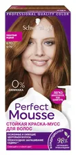 Schwarzkopf Professional Краска-мусс стойкая для волос Perfect Mousse