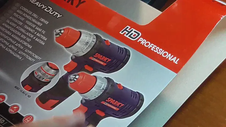 Обзор на ударную дрель-шуруповерт SPARKY BUR2 10.8Li-C HD