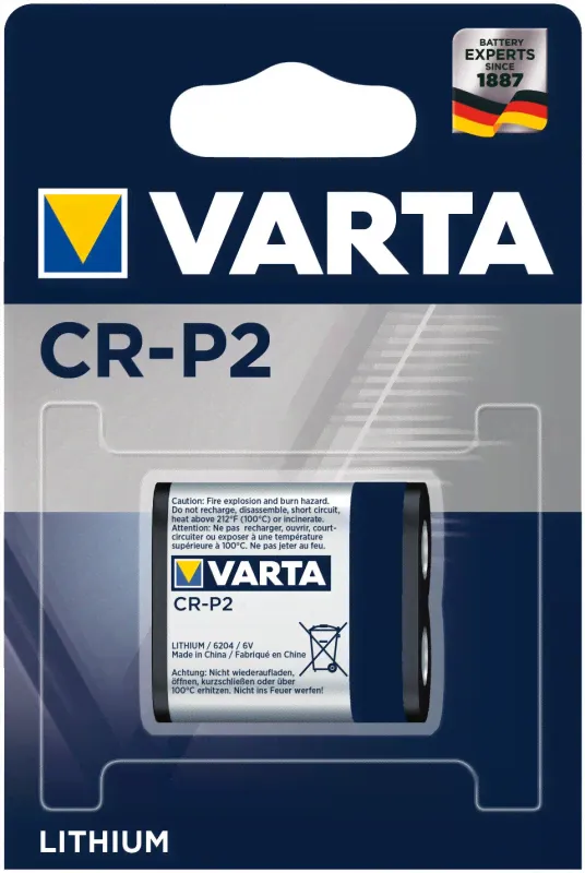 Батарейка Varta Professional Lithium CR-P2-0