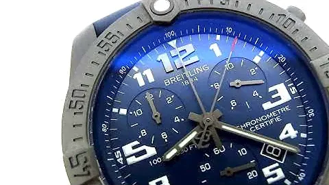 Breitling Chronospace Evo Night Mission Watch Short